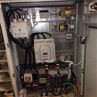 FS Herron, Leitrim: New cuber control panel and wiring.