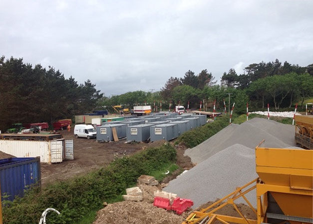 Camp view, Isles of Scilly, May 2014